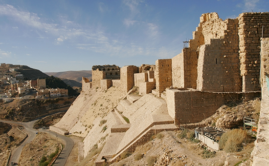 Замок Эль-Карак​ в&nbsp;Иордании
