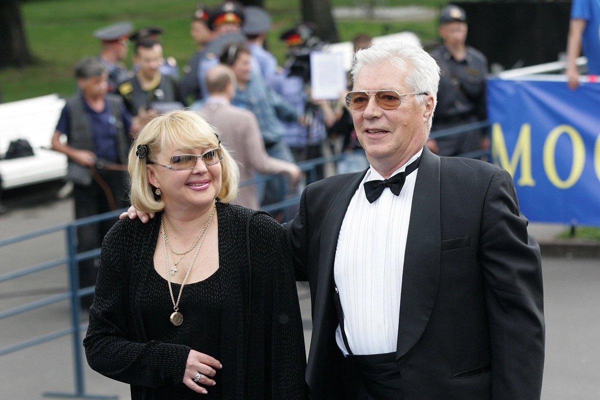 Евгений Жариков и Наталья Гвоздикова в 2005 году