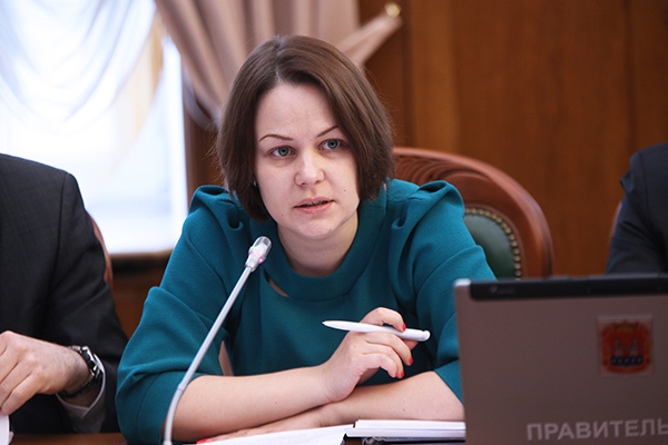Министр экономики Анастасия Кузнецова