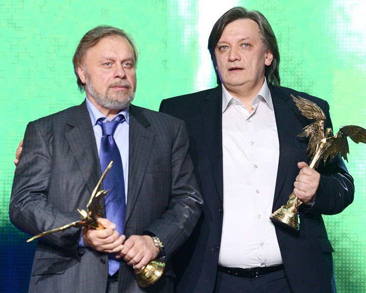 Продюсер Леонид Лебедев (слева) и режиссер Александр Велединский.