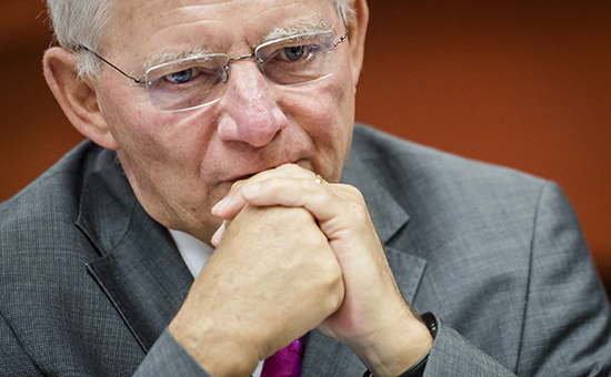 Министр финансов Германии Вольфганг Шойбле



