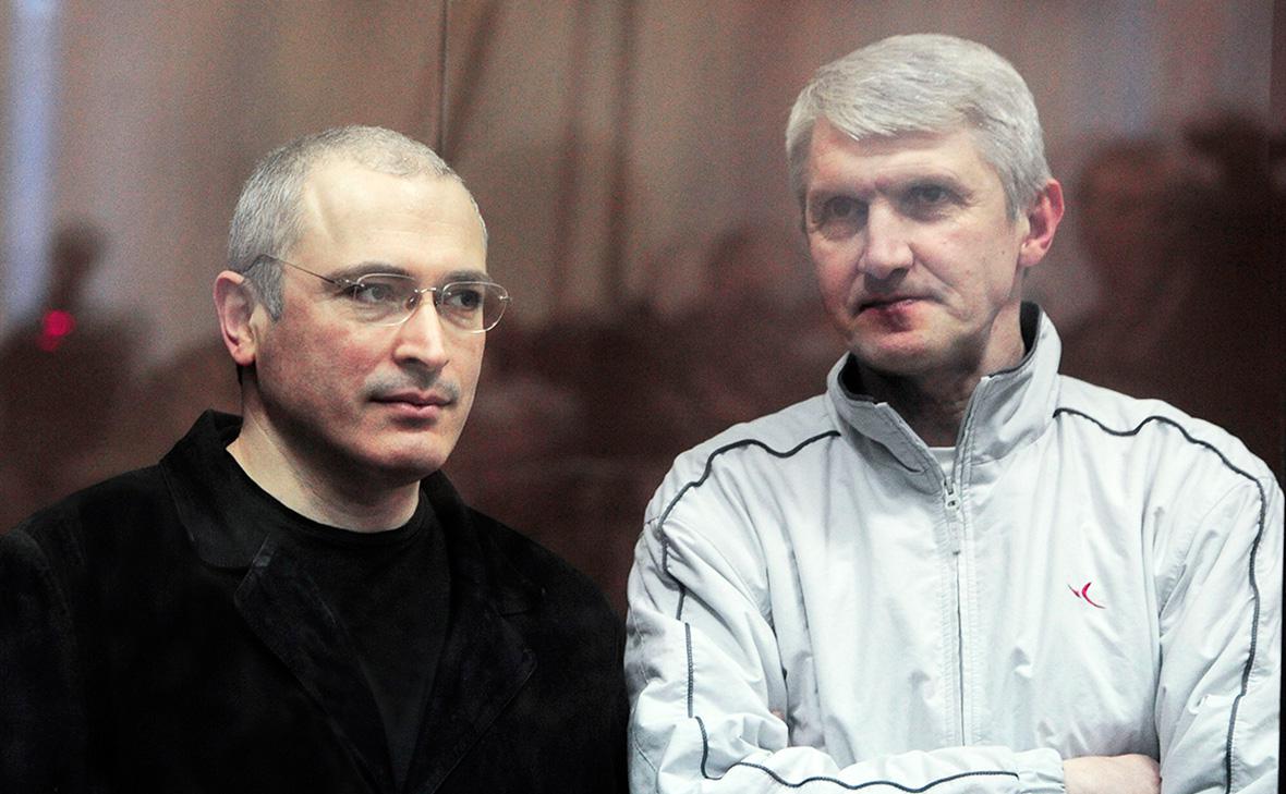 Михаил Ходорковский и Платон Лебедев (слева направо)