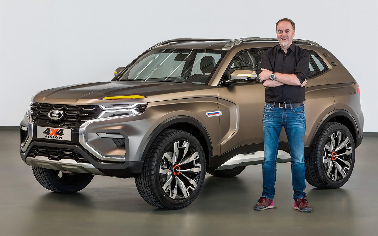 Стив Маттин и&nbsp;Lada 4x4 Vision Concept