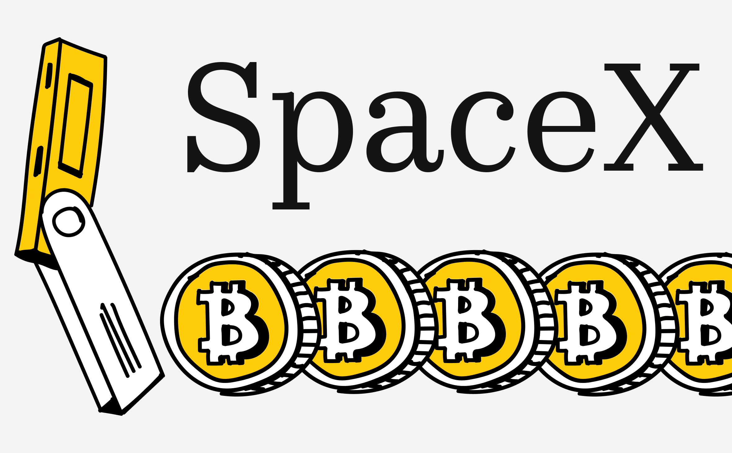 Запасы биткоинов SpaceX за два месяца сократились на $500 млн