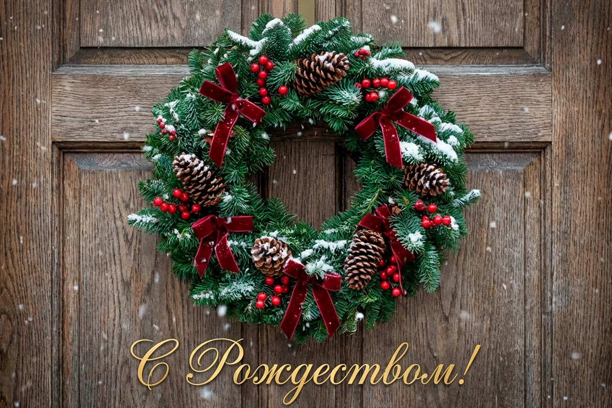 Открытки с Рождеством Христовым: 15 красивых картинок для поздравления