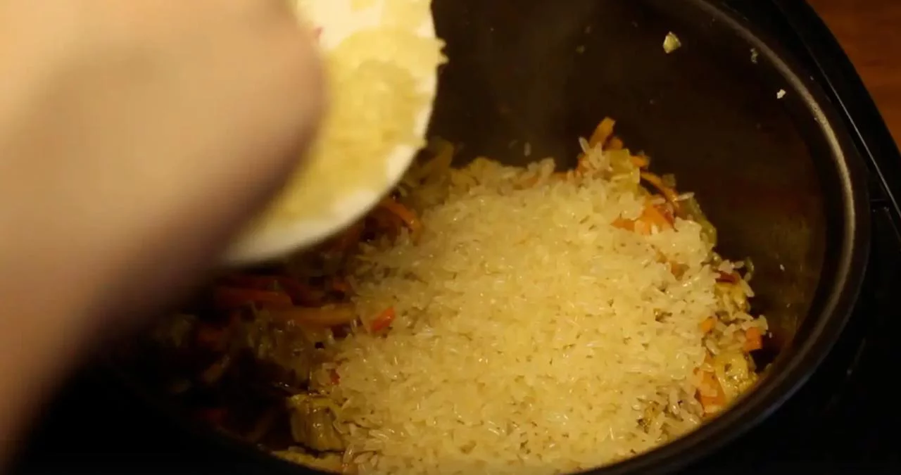 Распределите рис равномерно