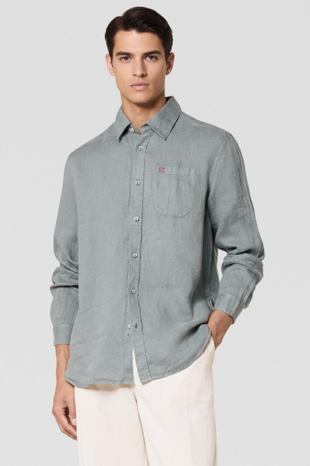 Рубашка Napapijri, 13 350 руб.