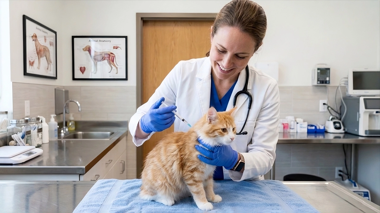 Врачи советуют ежегодно прививать домашних животных от основных вирусов и бешенства