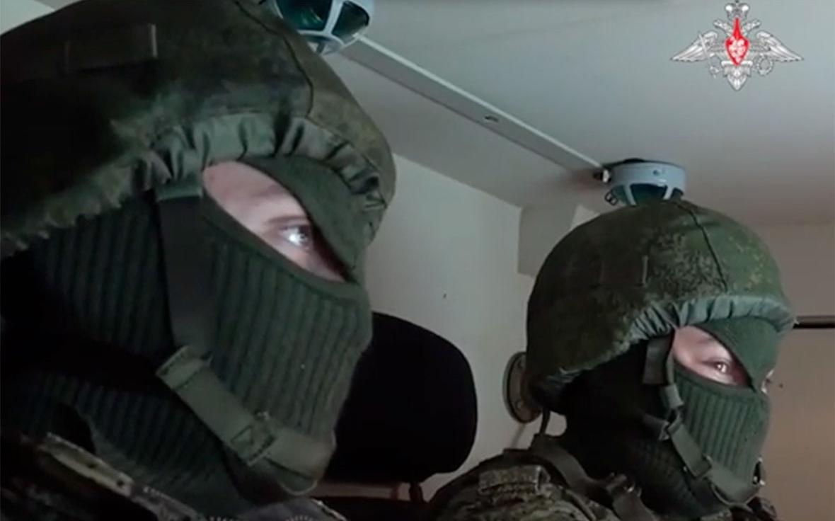 Минобороны показало уничтожение трёх ракет «Фламинго» при ночной атаке на Москву