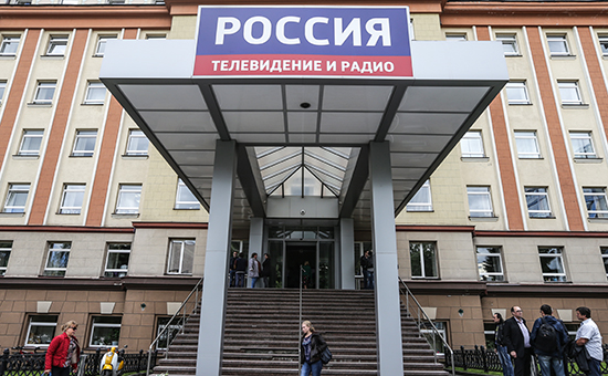Вид на&nbsp;здание Всероссийской государственной телевизионной и&nbsp;радиовещательной компании (ВГТРК) в&nbsp;Москве