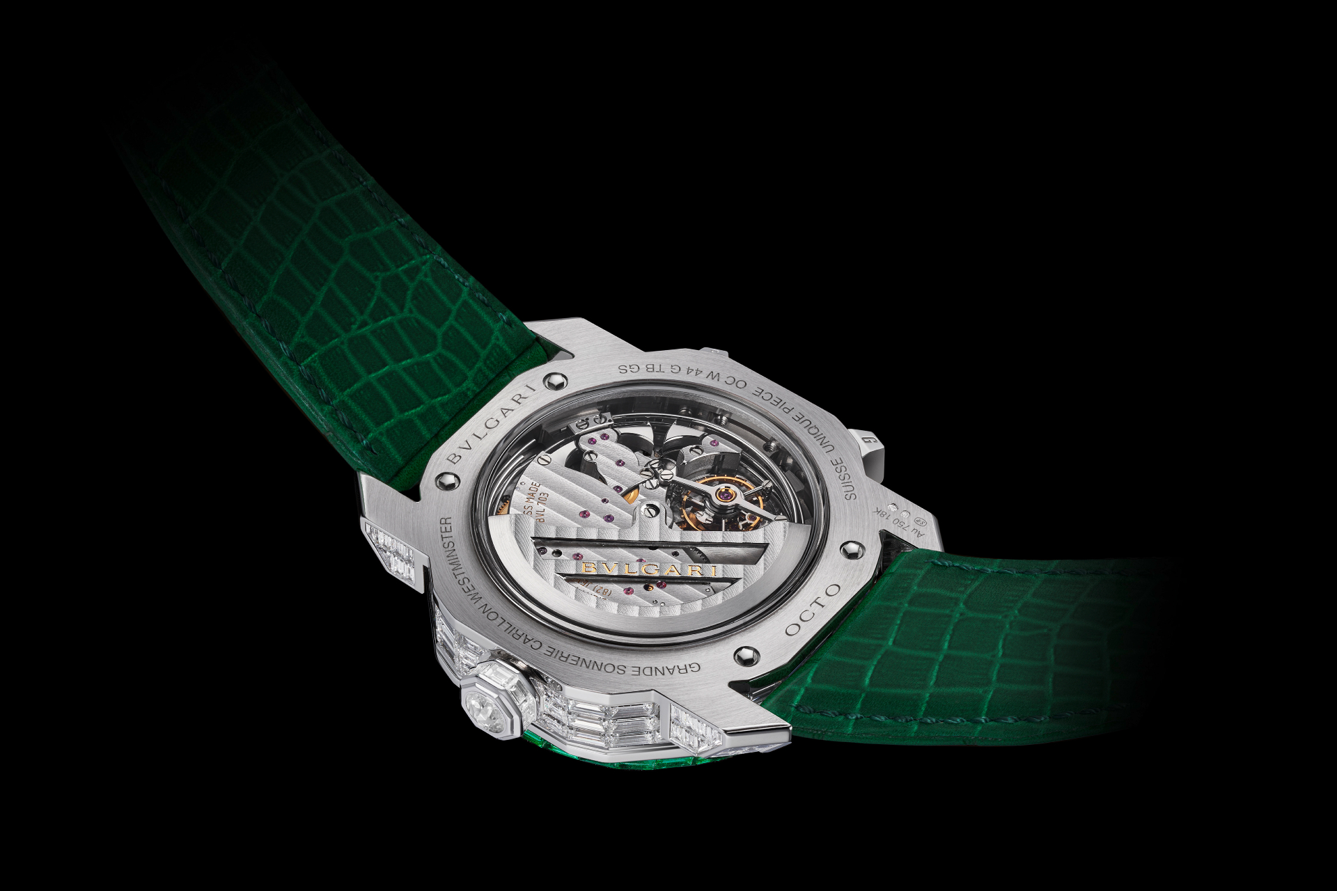 Часы Octo Roma Emerald Grande Sonnerie, Bvlgari
