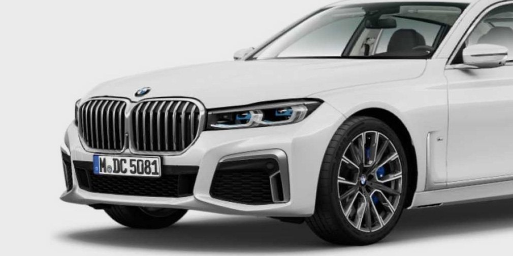 Обновленную «семерку» BMW рассекретили до премьеры