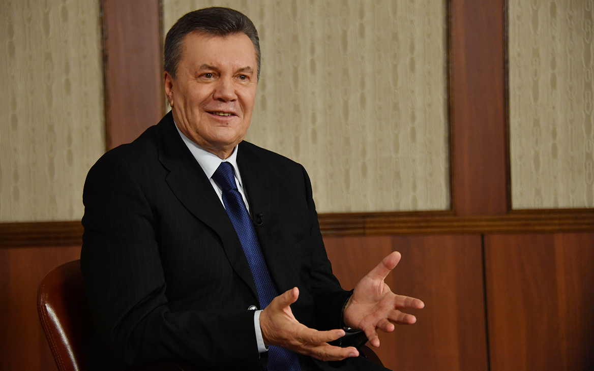 Янукович последние фото