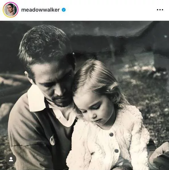 <p>Пол Уокер с дочерью Мидоу</p>