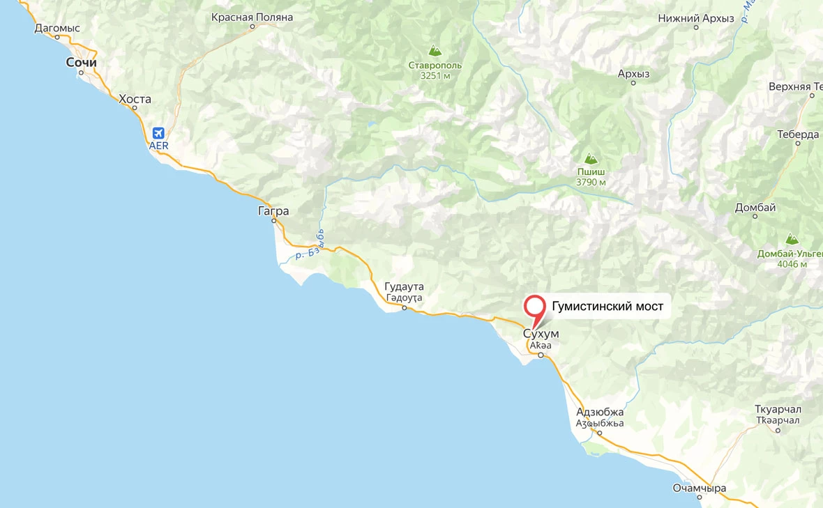 сервис «Яндекс.Карты»