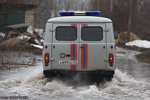 Весенние паводки в России 