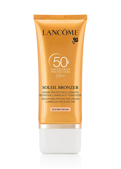 Солнцезащитный BB-крем Soleil Bronzer Smoothing and Refreshing Cream SPF 50, Lanc&ocirc;me
