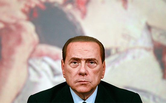 Бывший премьер-министр Италии Сильвио Берлускони


