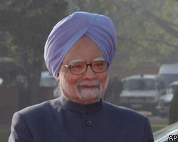 В премьер-министра Индии бросили ботинок