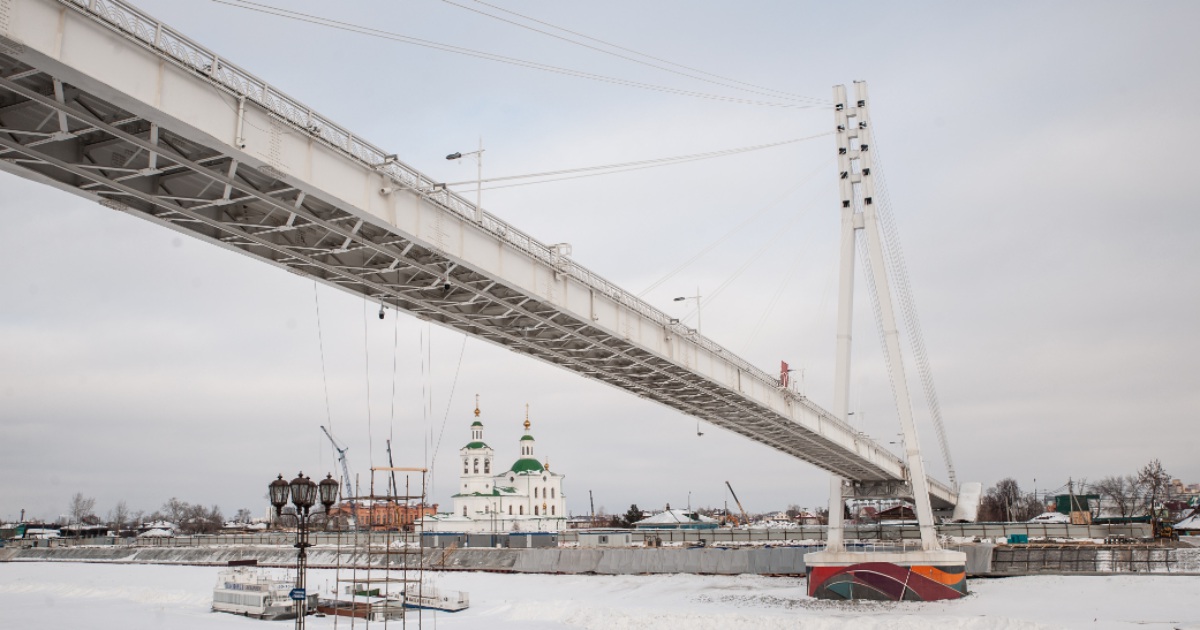 Мост Влюбленных В Тюмени Фото