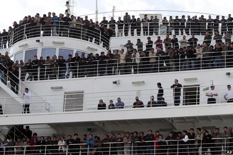 Эвакуация иностранцев из Ливии