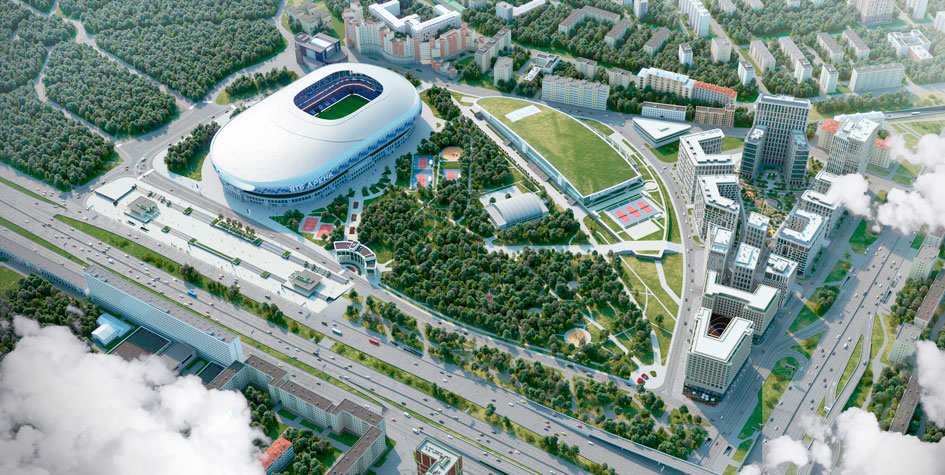 В Москве завершилась реконструкция стадиона «Динамо»
