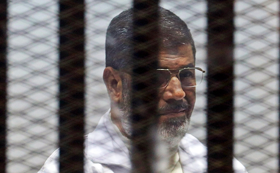 &nbsp;Экс-президент Египта&nbsp;​Мохаммед&nbsp;Мурси&nbsp;на суде. Архивное фото