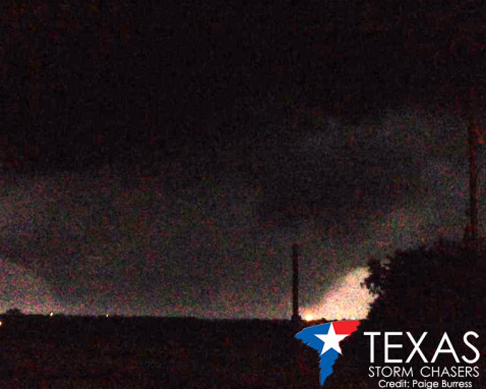 Опубликовано фото смертоносного торнадо в Техасе