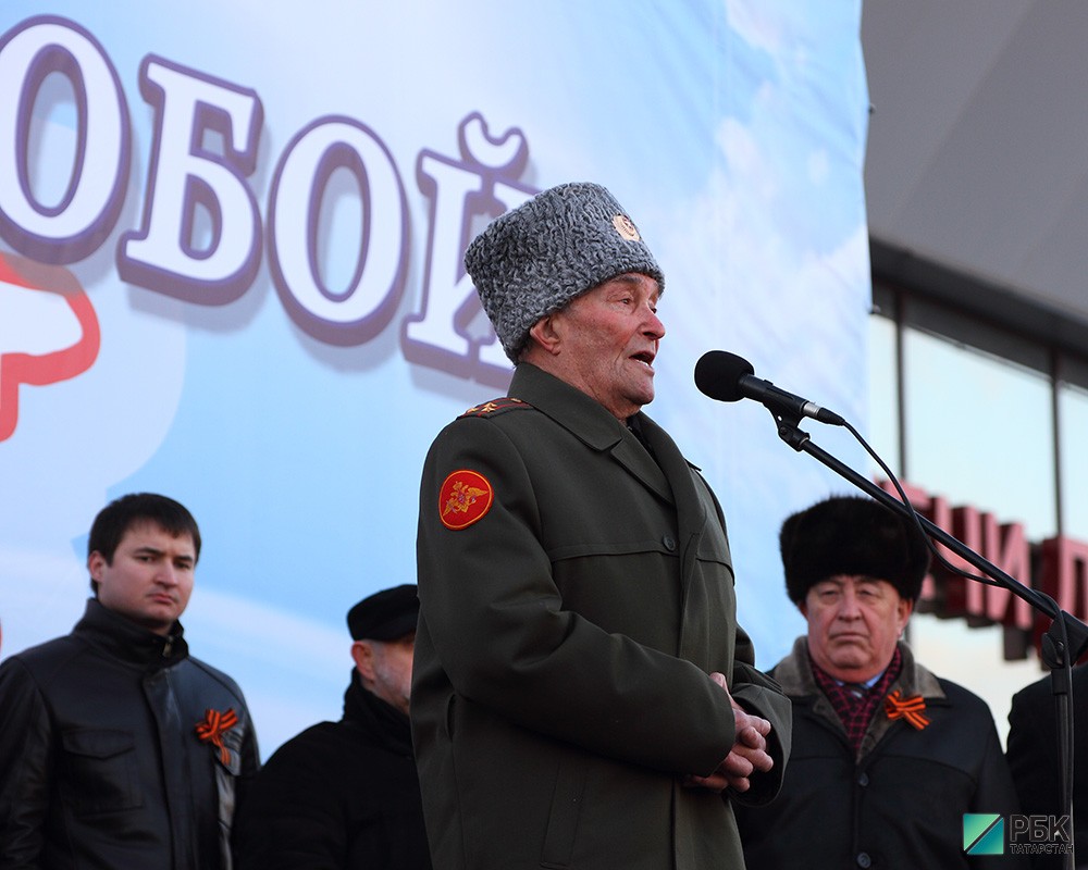 Митинг в поддержку Крыма.