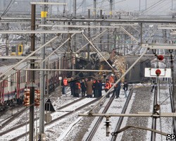 Из-за трагедии в Бельгии движение поездов прервано до конца дня