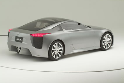 Lexus LF-A получит гибридную силовую установку