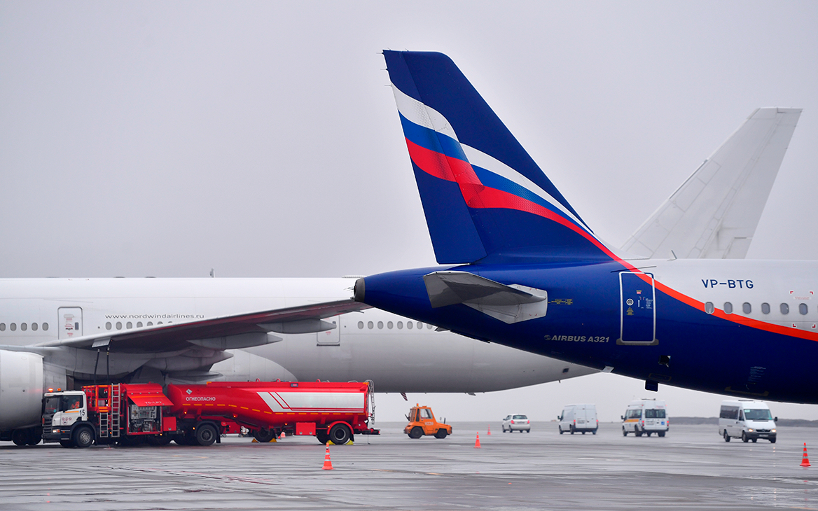 В Москве сел сообщивший о неисправности пассажирский A321