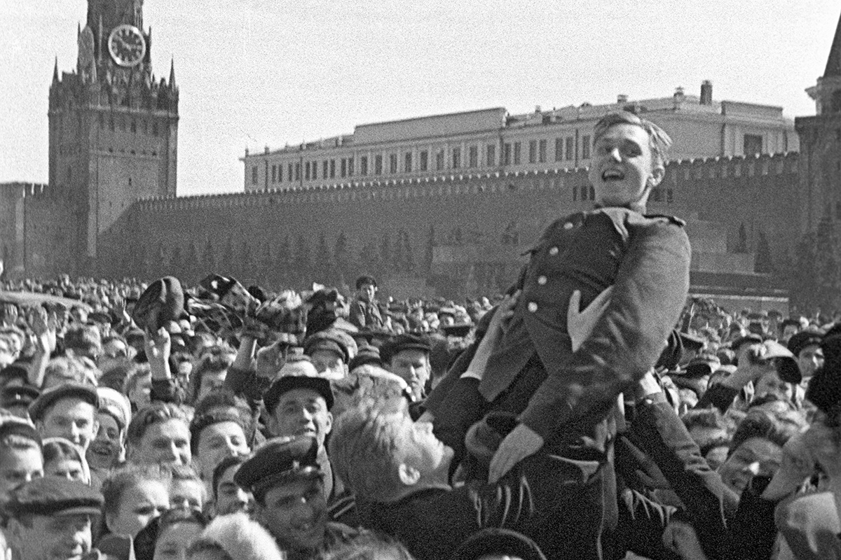 <p>9 мая 1945 года в Москве</p>