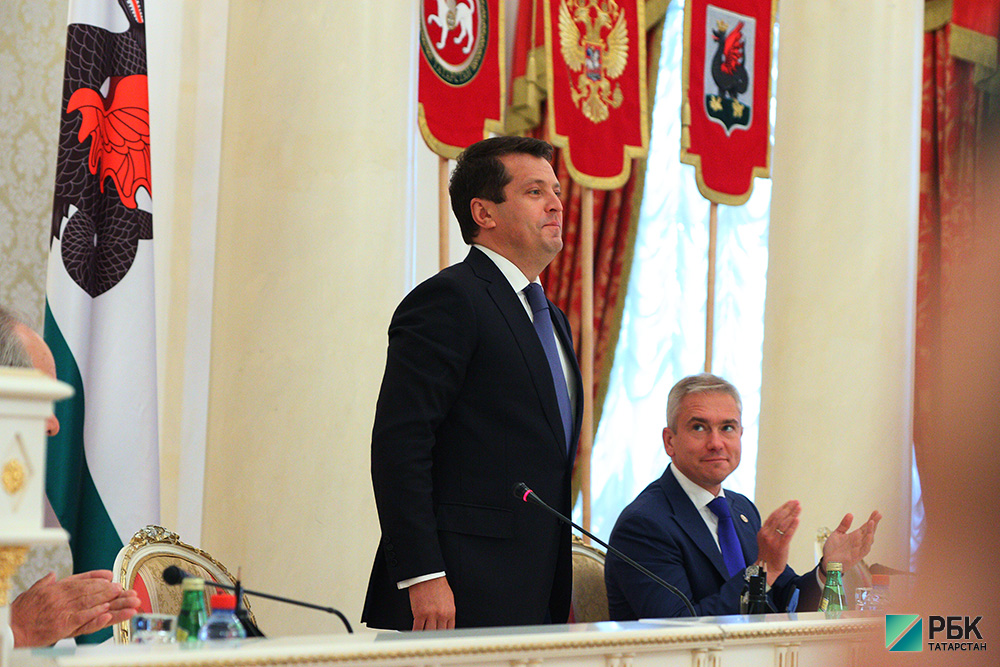 Первое заседание Казгордумы третьего созыва