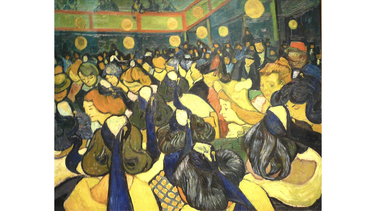 Винсент Ван Гог. Танцевальный зал в Арле. 1888