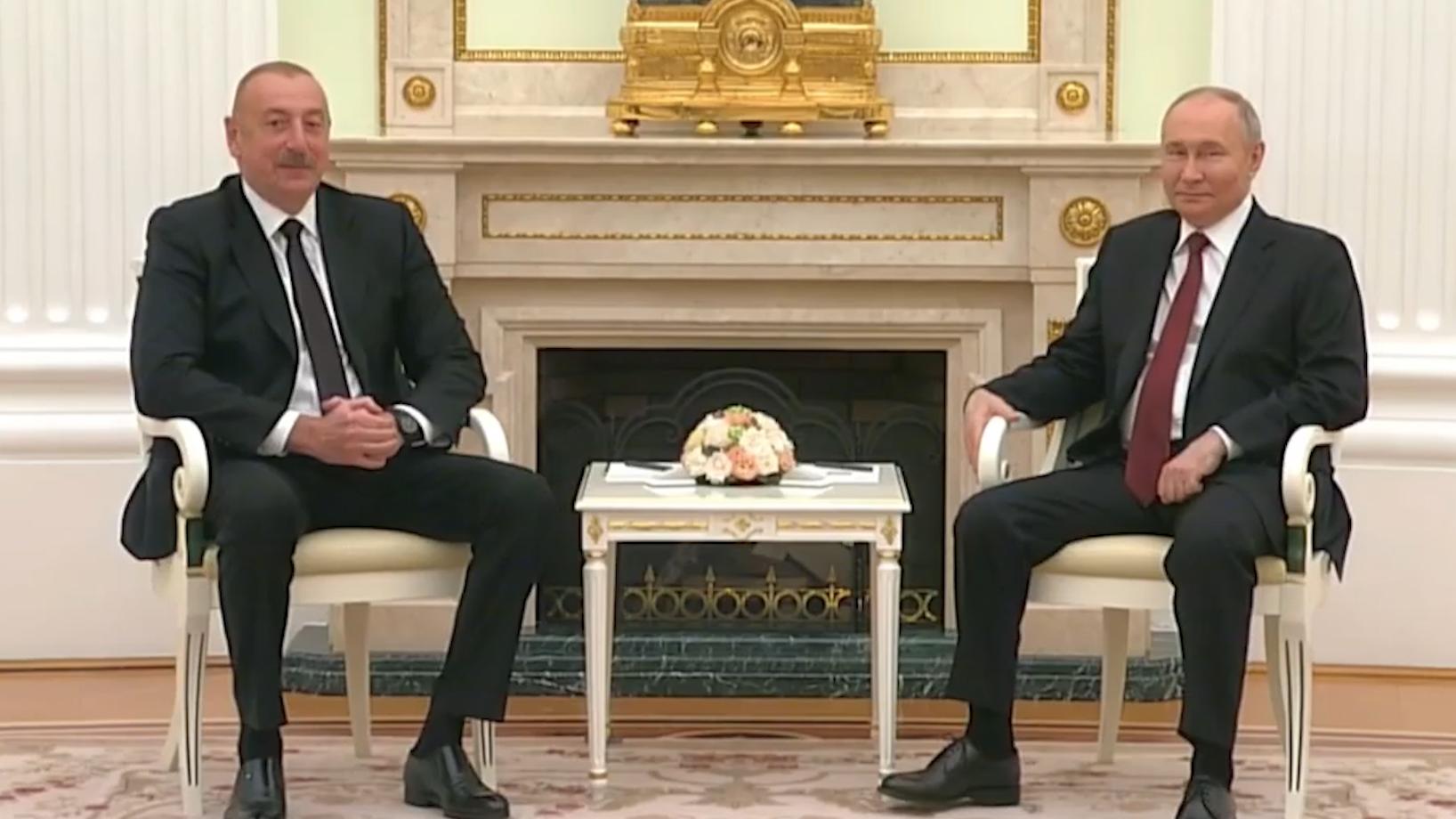 Путин предложил президенту Азербайджана обсудить безопасность на Кавказе