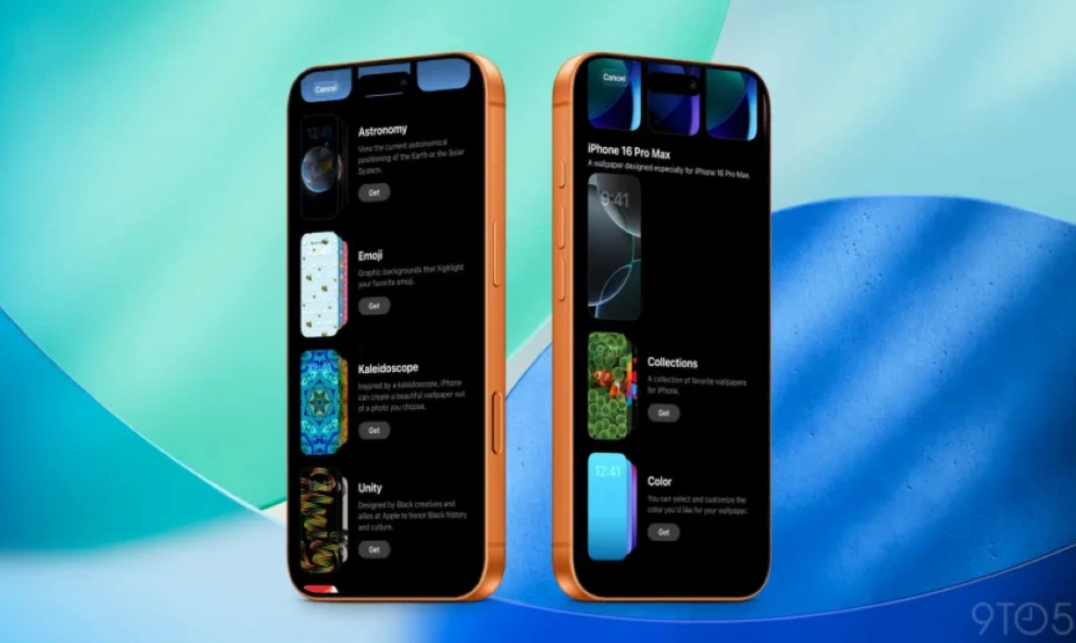 Переработанная галерея обоев в iOS 26.4