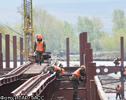 В Хакасии запустили поезда по рухнувшему в мае мосту