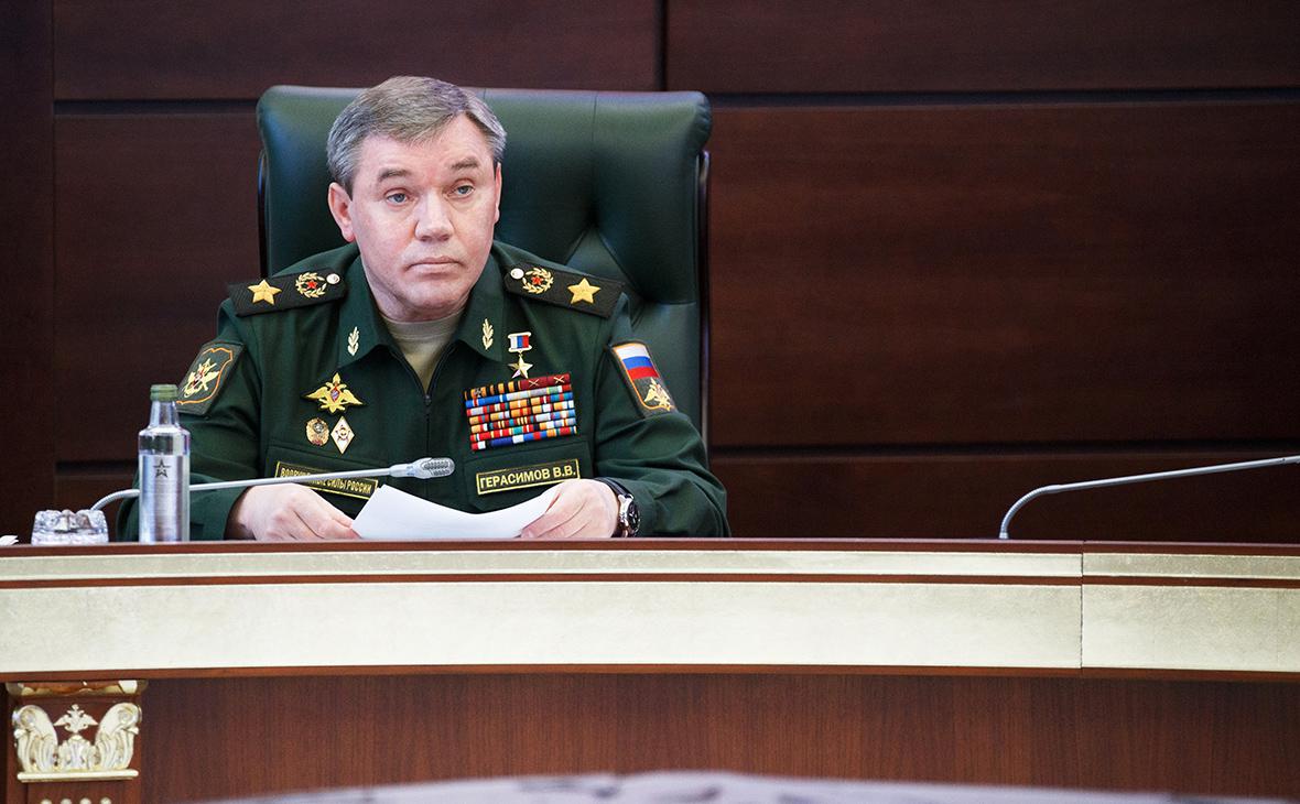 В Минобороны назвали фейком сообщение о контактах Герасимова с НАТО