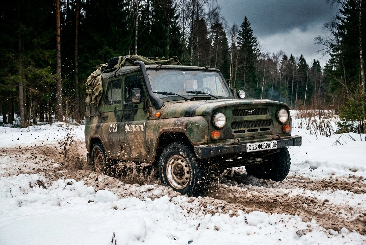 15 вариантов открыток с Днем защитника Отечества в 2026 году