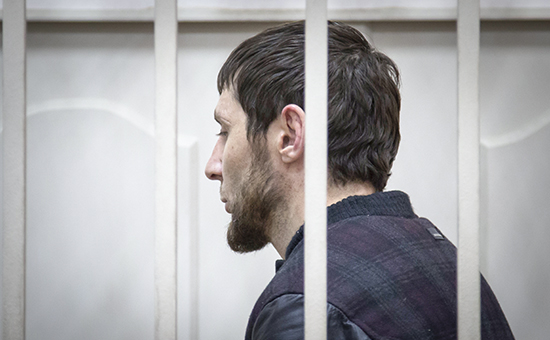 Обвиняемый в убийстве политика Бориса Немцова Заур Дадаев