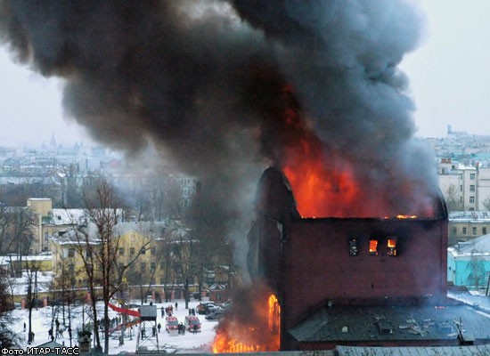 В центре Москвы сгорел ночной клуб "Дягилев" — РБК