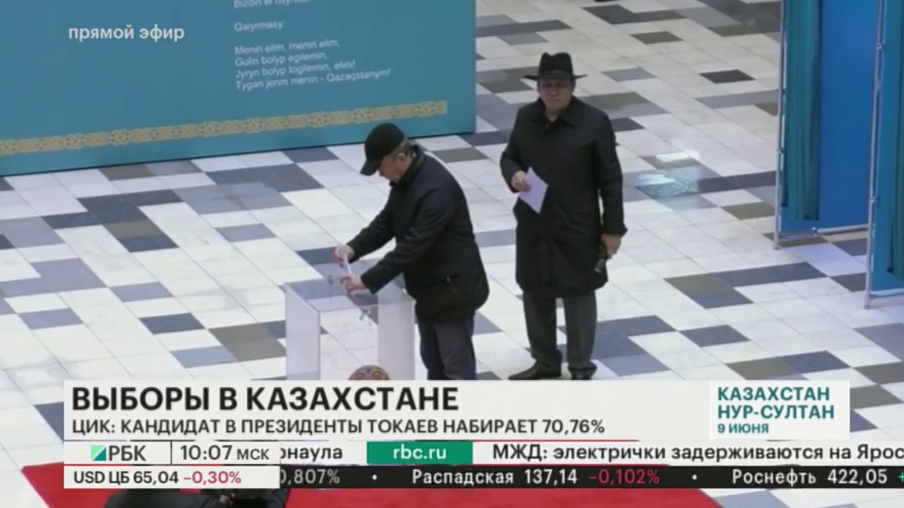 ЦИК Казахстана подвела предварительные итоги выборов президента