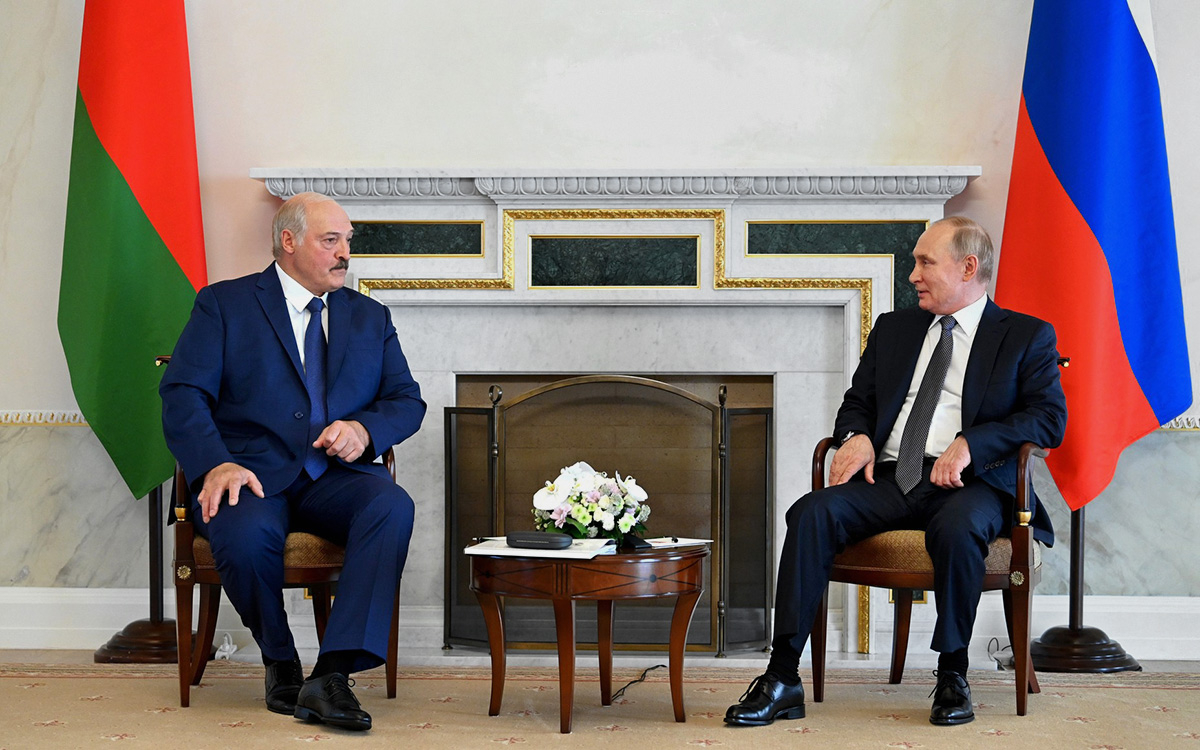 Александр Лукашенко и&nbsp;Владимир Путин