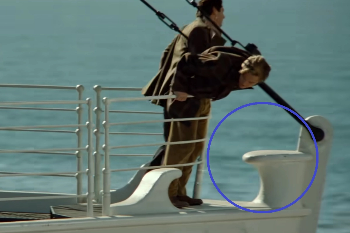 Кадр из фильма «Титаник», режиссер Джеймс Кэмерон, 1997 год