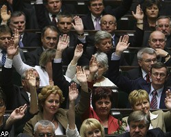 Польский парламент принял решение о самороспуске 