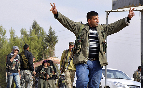 Cирийские курды, 2013 год
