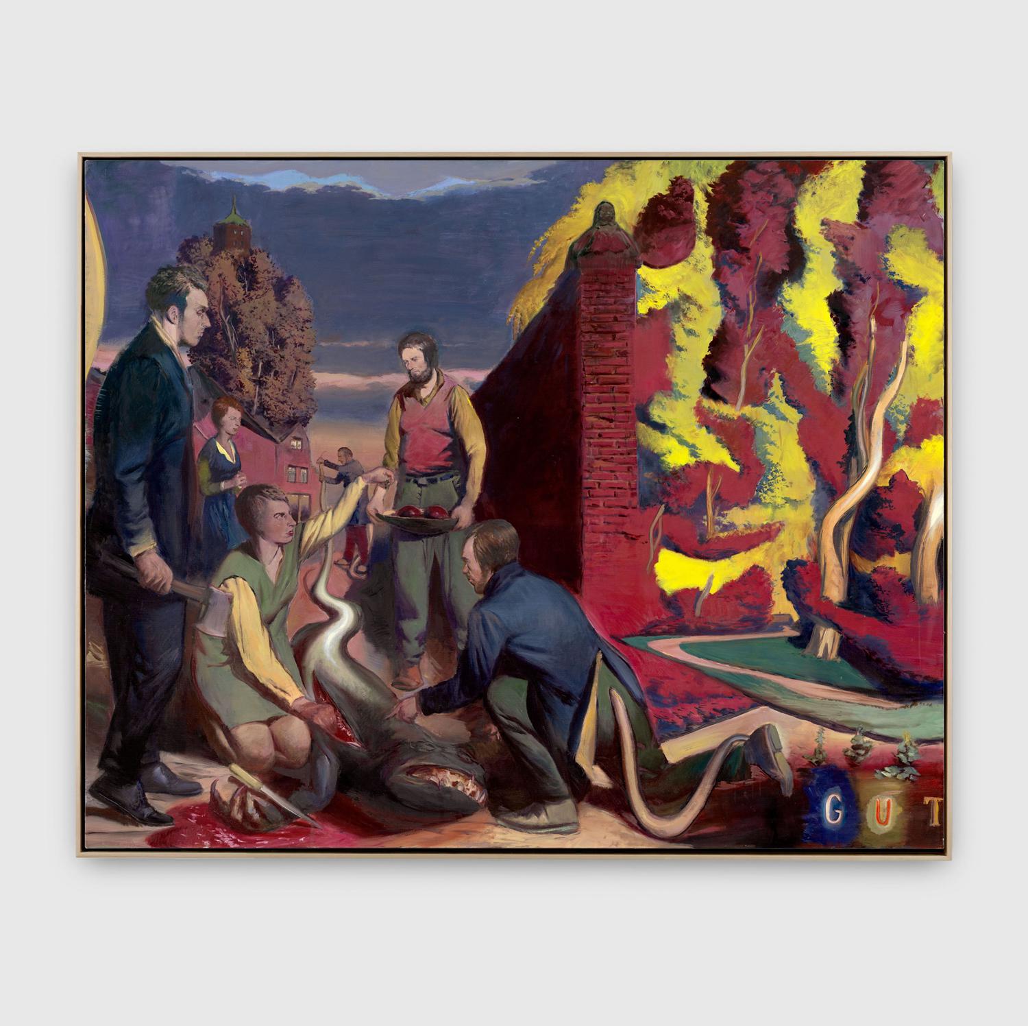 Neo Rauch. Gutes, 2023. David Zwirner Gallery