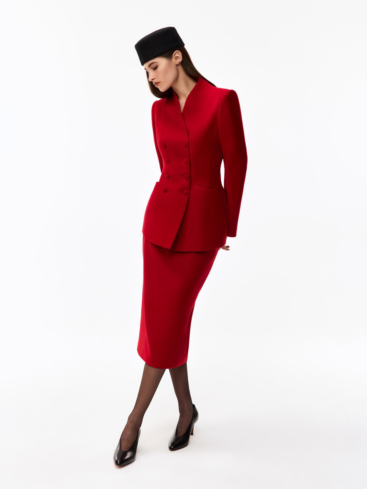 Жакет, Present &amp; Simple, 44 990 руб.; Юбка, Present &amp; Simple, 34 990 руб.