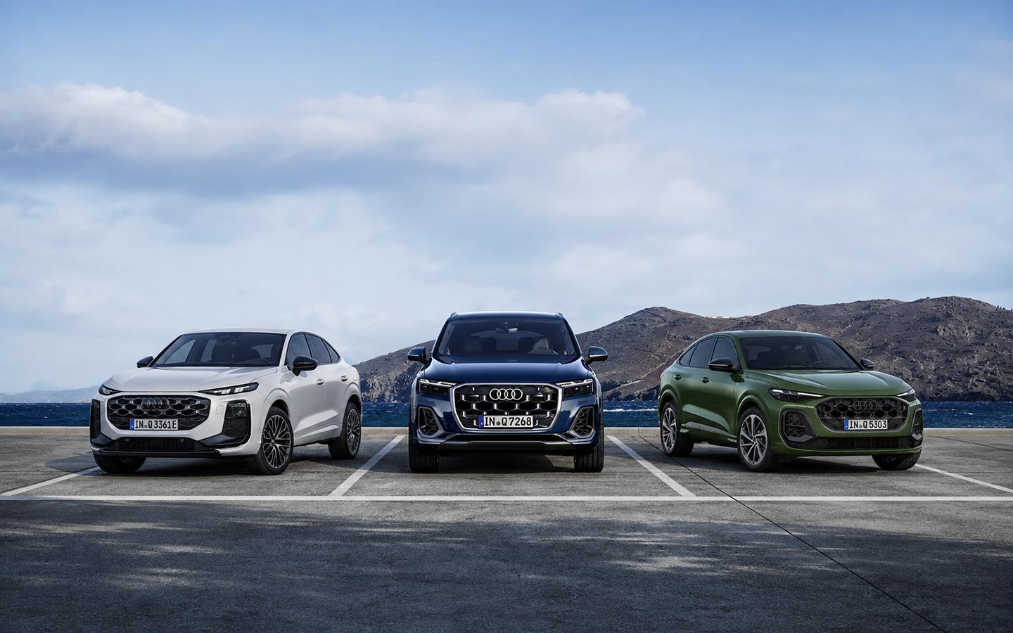Audi Q3, Audi Q7, Audi Q5